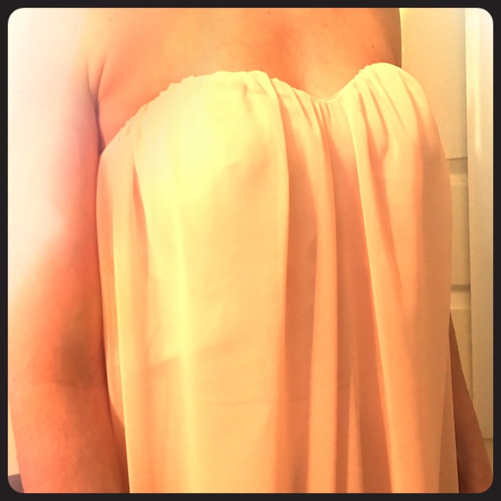 Baby pink size XS maxi dress NWT